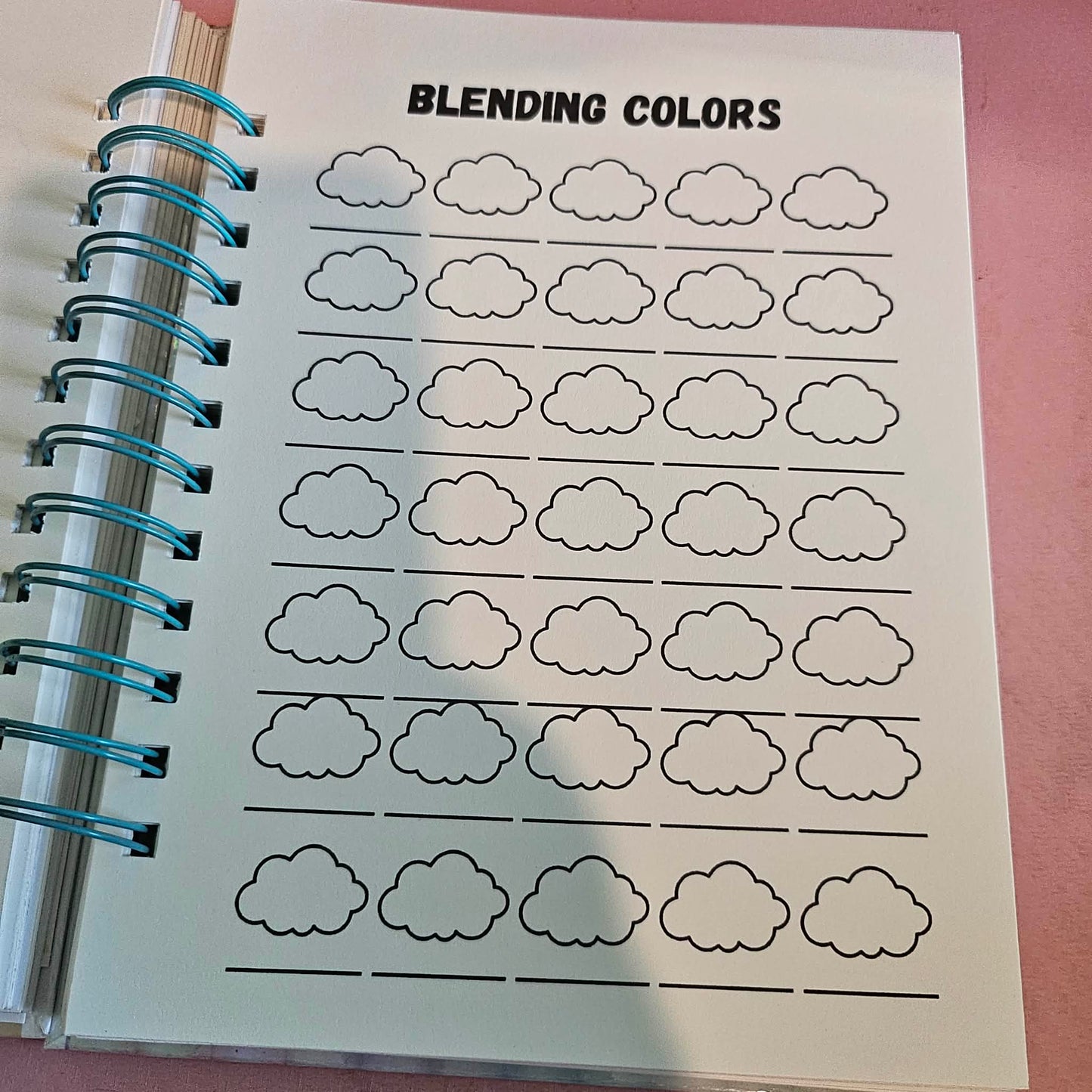 Coloring Book Journal Hard Cover