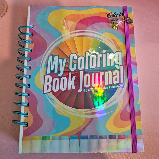 Coloring Book Journal Hard Cover