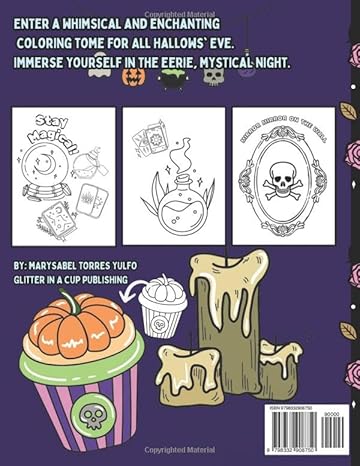Spooky Halloween Coloring Book for adults