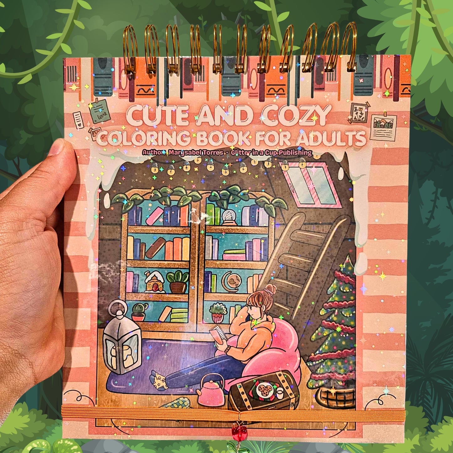 Hard Cover, cardstock coloring books