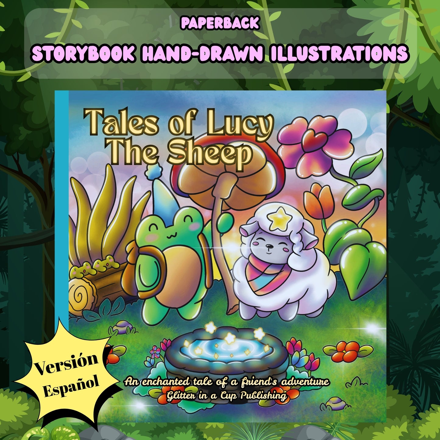 Story book and coloring book kit Paperback