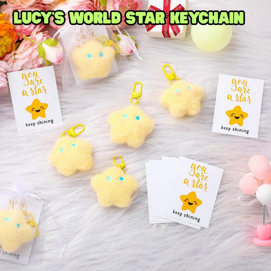 Lucy's World Star Keychain
