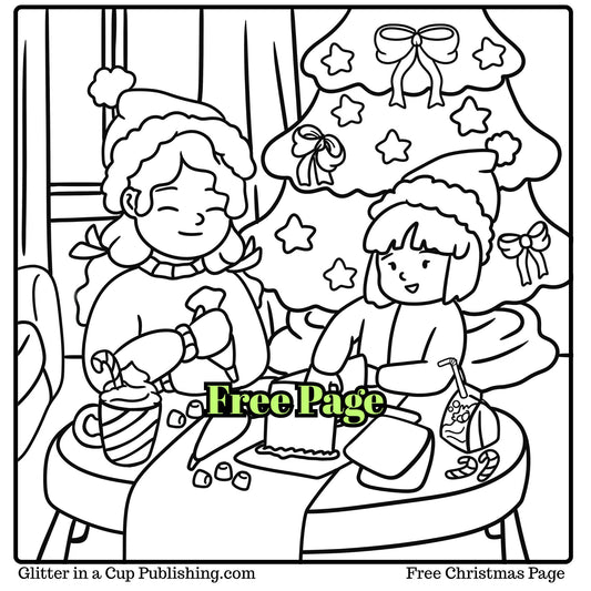 Free Christmas page