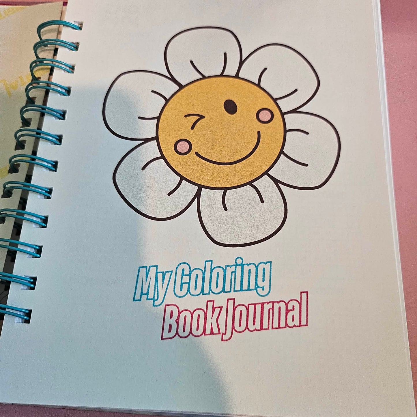 Coloring Book Journal Hard Cover